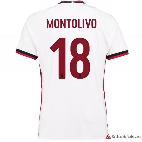 Camiseta Milan Segunda equipación Montolivo 2017-2018